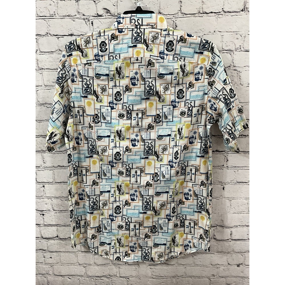 Murano Tall Man's Sailor Button‎ Down Shirt LT - Picture 2 of 5